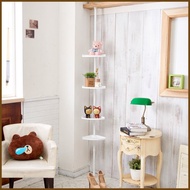 【ikloo】頂天立地多功能伸縮四層置物架(兩色可選)