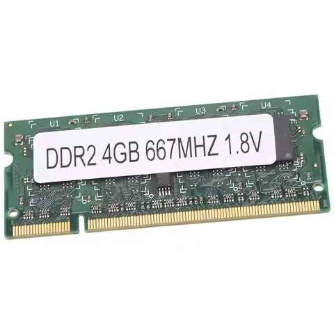 M51K-2X DDR2 4GB Laptop Ram Memory 667Mhz PC2 5300 SODIMM 1.8V 200 Pins For AMD Laptop Memory