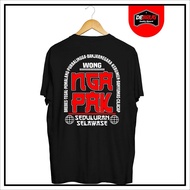 kaos wong ngapak seduluran selawase/republik ngapak tegal brebes pemalang purbalingga purwokerto ban