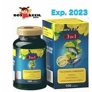 Nature's Health Squalene 3in1 EO Evening Primrose Oil Omega 3 Natures