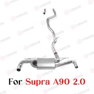 For Toyota Supra A90 2.0T 3.0T Car Catback Exhaust Escape System Pipe Taibosi Performance Remote Con