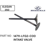 MODENAS ELEGAN 250 INTAKE VALVE & EXHAUST VALVE ORIGINAL 14721-LFG2-C00 / 14711-LFG2-C00