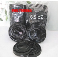 6.5 Oz LID PAPER Cup Black Coffee Tea Cup LID 1 pack contains 50 pcs paper cup paper cup with lid
