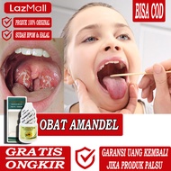 Asli 100% Obat Amandel Anak Obat Penghancur Amandel Dewasa - Obat Amadel Bengkak - Obat Pengecil Am