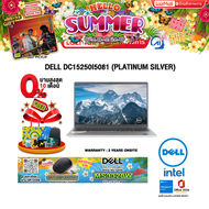 [ผ่อน 0% 10 ด.]DELL DC15250I5081 (PLATINUM SILVER) /i5-1334U/ประกัน 2 Years Onsite