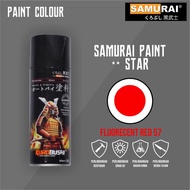 MERAH Samurai Paint 57 Fluorescent Red Scotlite Red Pylox Spray Paint