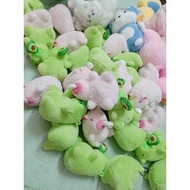 Premium avocado capybara keychain.