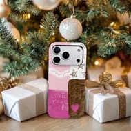 Love Yourself Theme New Anti-Spy Phone Case Series 2-In-1 Design Complete Protection Case Compatible