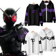 Men Hoodie Kamen Rider W Joker Decade 3D Printing Kids/Men/Women Autumn Winter Fashion Anime Hoodies Sweatshirt Long Sleeve Zipper Jacket Coat