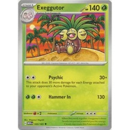 Pokemon Exeggutor Card - 103/165 - Uncommon