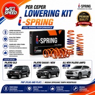 FLAT SPRING I SPRING ISPRING PAJERO OLD DAKAR NEW ANPS OPS ALL NEW PAJERO 4N15 4D56