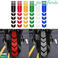 JENNIFERDZ Personality Reflective Sticker Creative Fender Sticker Motorcycle Sticker Waterproof Reflective Tape Reflector Arrow Decal Fender Decor Funny Motorcycle Accessories/Multicolor