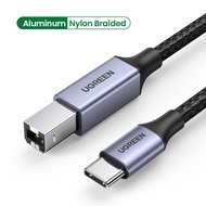 UGREEN USB C to USB Type B 2.0 Cable for New MacBook Pro HP Canon Brother Epson Dell Samsung Printer