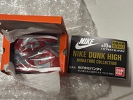 Nike Dunk High Miniature    Collection   棗紅色 玩具扭蛋一款 藤原浩