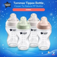 Tommee Tippee Closer To Nature Baby Bottle 11oz/340mL With Medium Flow Teat Botol Susu Bayi