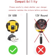 USB to USB Charger for Stanley Fatmax Spotlight SL10LEDSL SL10LEDS TL450 TL600 TL600PS TL600PSC TL45