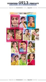 [換/出] seventeen 小卡 sector 17 kit