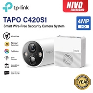 TP-LINK TAPO C420S1 4MP (BATTERY) Smart Wire-Free Security Camera System