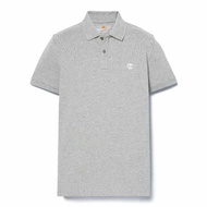 Timberland Men’s Fitted Short Sleeve Polo Shirt เสื้อโปโล (TF25A2EPM)