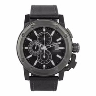 Alghani Watch Jam Tangan Kasual Pria Alexandre Christie AC 6519 MC LEPBA Chronograph Men Black Dial 