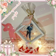 Special custom frame gift hamper || hamper hadiah