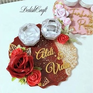 Engagement Ringbox Engagement Ringbox/ FREE CUSTOM ACRYLIC NAME/