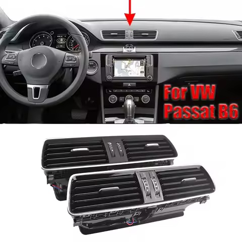 High quality 1PCS Center Console/left/Right Air Condition Vents For VW CC R36 Passat B6 B7 3AB819728