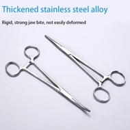 1pc Stainless Steel Hemostatic Forceps Surgical Forceps Tool Hemostat Locking Clamps Forceps Fishing