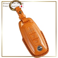 Smasol New Model Key Cover for Nissan Serena C28, Roox B4 Facelift, X-Trail, Sakura, Smart Key Case 