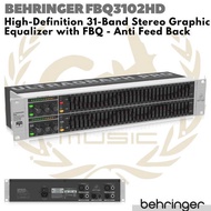 BEHRINGER ULTRAGRAPH PRO FBQ3102HD 31 BAND GRAPHIC EQUALIZER WITH FBQ Original AND TRUSTED