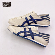 2024 Onitsuka Tiger Shoes Women's Shoes Casual Sports Shoes Beige/blue Tiger Shoes Neutral Shoes