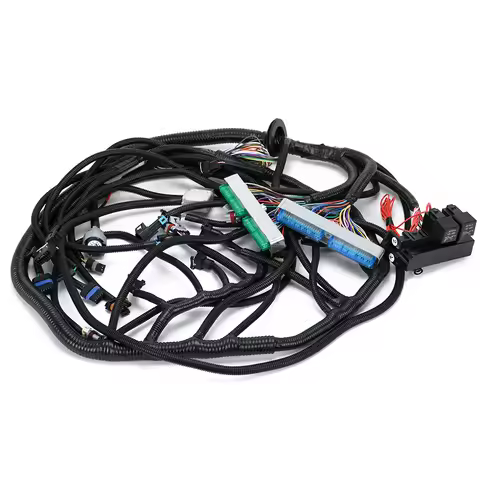 LS Stand Alone Wiring Harness 4L60E DBW PCM For GM Gen III LS 1997-2004 Based Engines 4L70E 4L75E LS