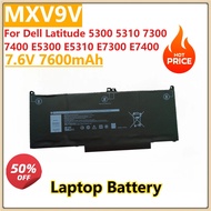 MXV9V Replacement Laptop Battery 7.6V 7600mAh for Dell Latitude 5300 5310 7300 7400 E5300 E5310 E730