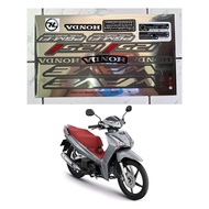 สติ๊กเกอร์ เวฟ 125i รุ่น18 ปี2021 (ไฟLEDล้อแม็ก) สติ๊กเกอร์ Wave 125i รุ่น18 ปี2021