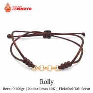 Gelang Emas Tali Rolly J5 Ismoyo