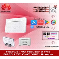 Ready Stock Huawei Pro B535-836 4G LTE Wireless Mobile Broadband Router 1 Year Warranty nanoSIM ( Af