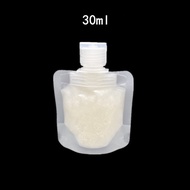 [COD] 100ml Travel Bag Fluid Makeup Pouch Toiletry Lotion Shampoo Squeeze Pouch Bottle Bag [flyword]