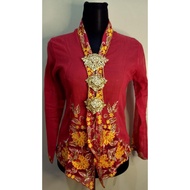 [Size M] Kebaya Nyonya Sulam Tebuk 100% Casa Jepun - Kebaya Nyonya Melaka