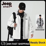 JEEP SPIRIT Double-sided Jacket Men's Bomber Jacket