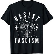 Premium Quality Resist Fascism T-Shirt Men Gift