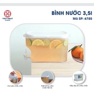 3.5 liter water bottle with pouring spout, Viet Nhat plastic refrigerator water bottle