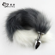 Female Dog Tail Anal Plug Alternative Toy Fox Tail Metal Anal Plug Masturbation Device Adult Sexy sm