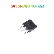 5pcs SVS5N70D TO-252 SVS5N70 TO252 SMD 5A/700V N-Channel MOSFET Transistors New Original