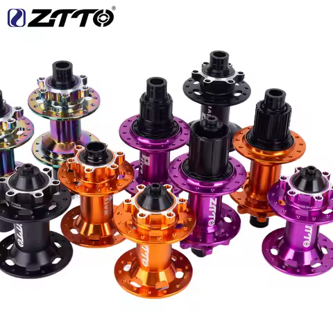 ZTTO P5 Disc Brake 6-Bolt Hub 32h 28h 36 Hole MTB Hub 120 Engagement 6 Pawl Loud Hub XD HG MS Thru 1