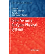 Cyber Security For Cyber Physical Systems - Paperback - English - 9783030093488