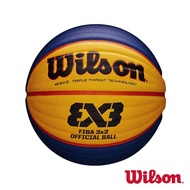 [Online Sports] WILSON 3x3 3 Pairs 3 Basketball FIBA Designated Ball Rubber Replica No. 6 Bullfighti