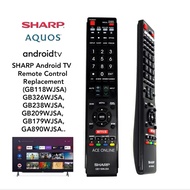 SHARP LED/android tv /SMART TV Remote Control Replacement (GB118W)GB326WJSA,GB238WJSA,GB209WJSA, GB1