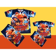 Boboiboy Children's Suits- BOBOIBOY Children's T-Shirts SIZE 4-20