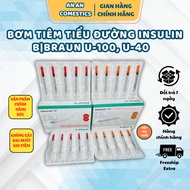 Diabetes Needle 1ml B-Braun 30G Bendable Head, 100 I.U-Orange Cap, 40 I.U-Red Cap INSULIN - An An Co