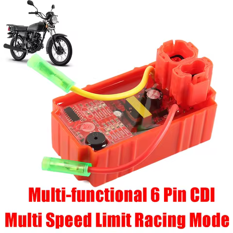 for RX150 RX125 FT150 FT125 CGL125 XR250R Future 125 XY 125 150 Speed limit 6 Pin CDI Motorcycle Rac